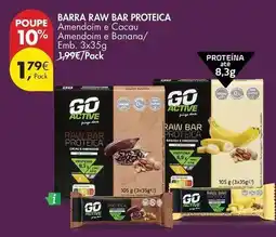 Pingo Doce Barra raw bar proteica promoção