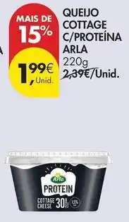 Pingo Doce Queijo cottage c/proteina promoção