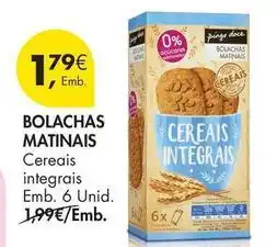Pingo Doce Pingo doce - bolachas matinais promoção