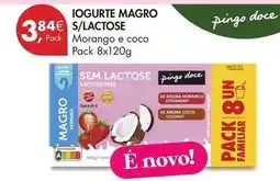 Pingo Doce Pingo doce - iogurte magro s/lactose promoção