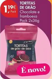 Pingo Doce Tortitas de grão promoção