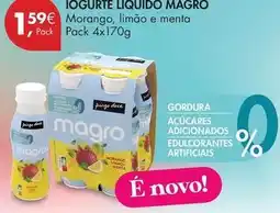 Pingo Doce Iogurte liquido promoção