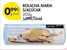Pingo Doce Pingo doce - bolacha maria s/açúcar promoção