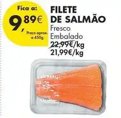 Pingo Doce A+ - filete de salmão promoção