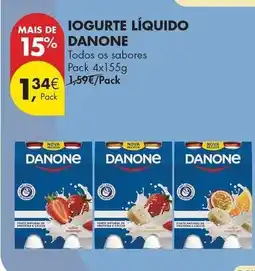 Pingo Doce Danone - iogurte liquido promoção