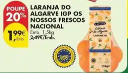 Pingo Doce Algarve - laranja do igp os nossos frescos nacional promoção