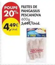 Pingo Doce Pescanova - filetes de pangasius promoção