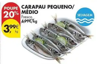 Pingo Doce Carapau pequeno/medio promoção