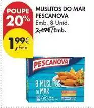 Pingo Doce Pescanova - muslitos do mar promoção