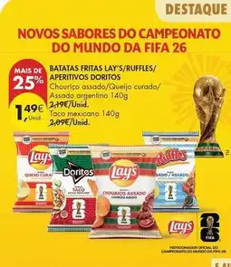 Pingo Doce Lay's - batatas fritas/ruffles/aperitivos promoção