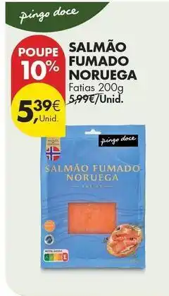 Pingo Doce Pingo doce - salmão fumado promoção