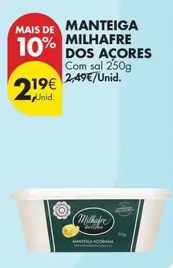 Pingo Doce Milhafre - manteiga promoção