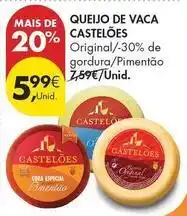 Pingo Doce Castelões - queijo de vaca promoção