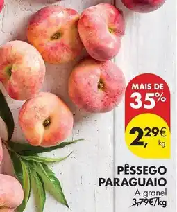 Pingo Doce A+ - pêssego paraguaio promoção