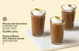 Recheio Masterchef - mousse de chocolate promoção