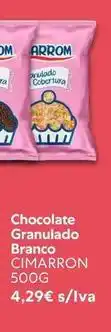 Recheio Chocolate granulado branco promoção