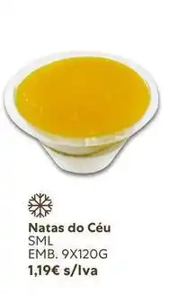 Recheio Natas do céu promoção