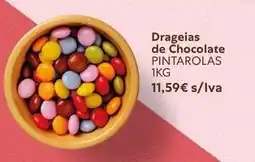 Recheio Drageias de chocolate promoção