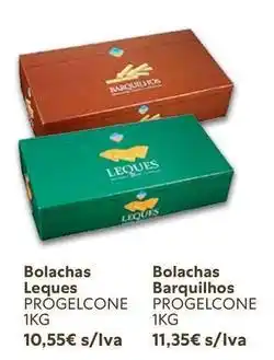 Recheio Progelcone - bolachas leques promoção