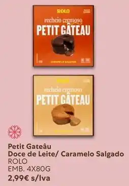 Recheio Recheio - petit gateau promoção