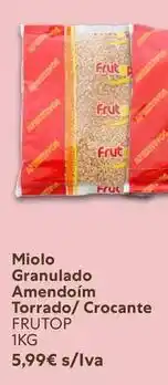 Recheio Frutop - granulado amendoim torrado/ crocante promoção