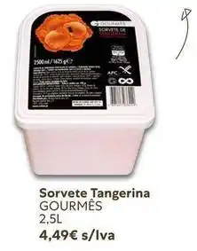 Recheio Sorvete tangerina promoção