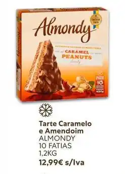 Recheio Tarte caramelo e amendoim promoção