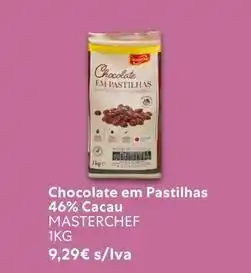 Masterchef - chocolate em pastilhas 46% cacau