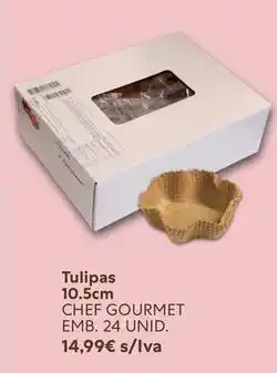 Recheio Gourmet - tulipas 10.5cm promoção