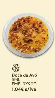 Recheio Doce da avó promoção