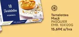 Recheio Pasquier - tartelettes maçã promoção