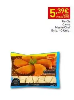 Recheio Masterchef - rissois carne promoção