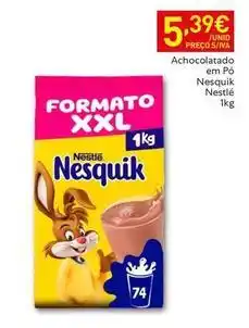 Recheio Xxl - achocolatado em pó nesquik promoção