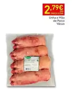 Recheio Unha e mão de porco vácuo promoção
