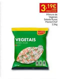 Recheio Masterchef - mistura de vegetais salada rusa promoção