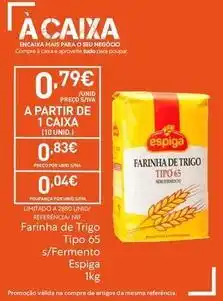Recheio Espiga - farinha de trigo tipo 65 promoção