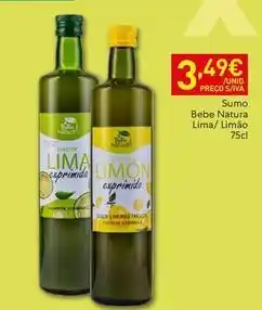 Recheio Lima - sumo bebe natura lima/limao promoção
