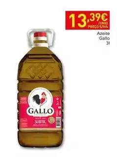 Recheio Gallo - azeite promoção