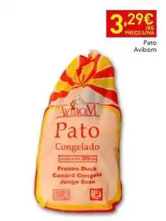 Recheio Avibom - pato congelado promoção