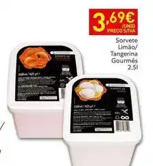 Recheio Sorvete limão/ tangerina promoção