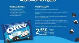 Recheio Oreo - bisteña promoção