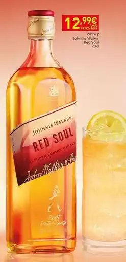 Recheio Scotch - johnnie walker red soul promoção