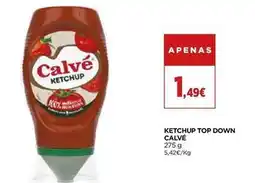 Supercor Calvé - ketchup top down promoção