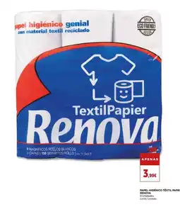 Supercor Renova - textilpapier promoção