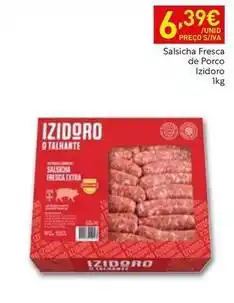 Recheio Izidoro - salsicha fresca de porco promoção
