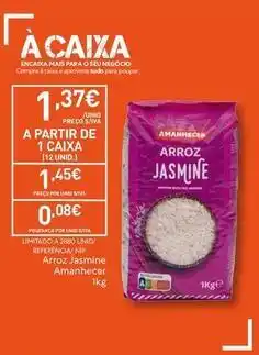 Recheio A+ - arroz jasmine promoção