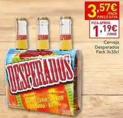 Recheio Desperados - cerveja promoção