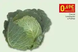 Recheio Couve lombardo c/folhas promoção