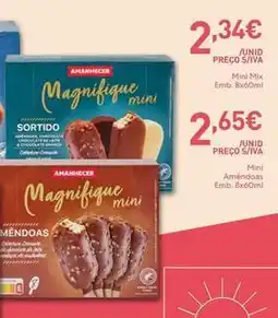 Recheio Amanhecer - mini amêndoas emb. 8x60ml promoção