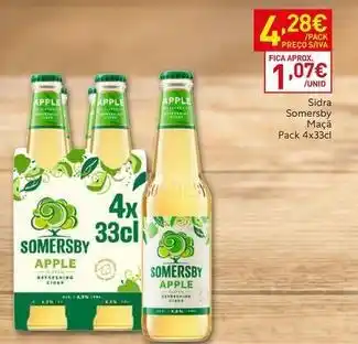 Recheio Somersby - sidra promoção